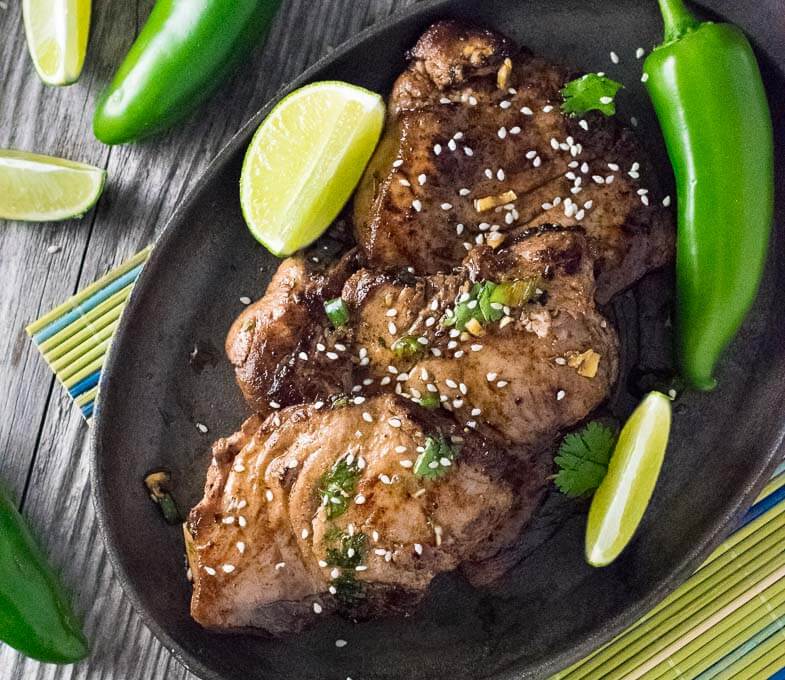 Marinated Tuna Steaks