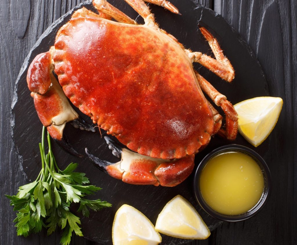 Buy Whole Cooked Brown Crab 800-950g Online at the Best Price, Free UK