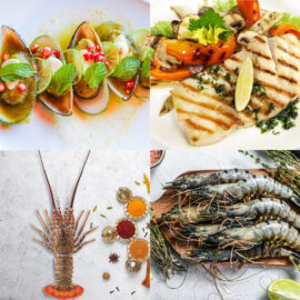 Platinum fish cook up pack - prawns, mussels, lobster, nile perch