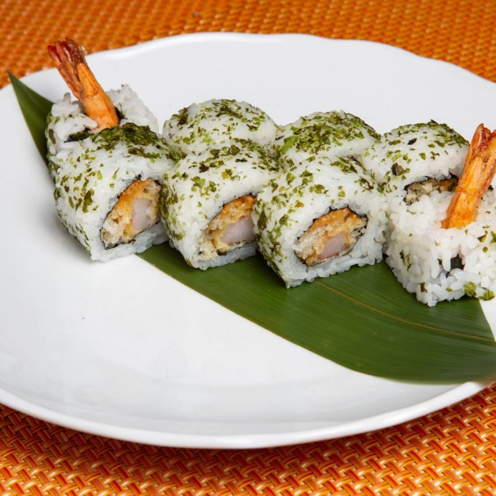 Shrimp or Ebi Japanese sushi roll