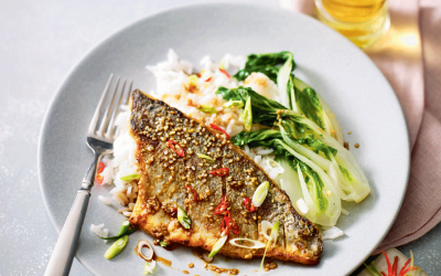 Crispy Chinese-style sea bream