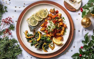 Sea Bass with Tapas-Style Potatoes and Charred Peppers Sea Bass with Tapas-Style Potatoes and Charred Peppers Recipes
